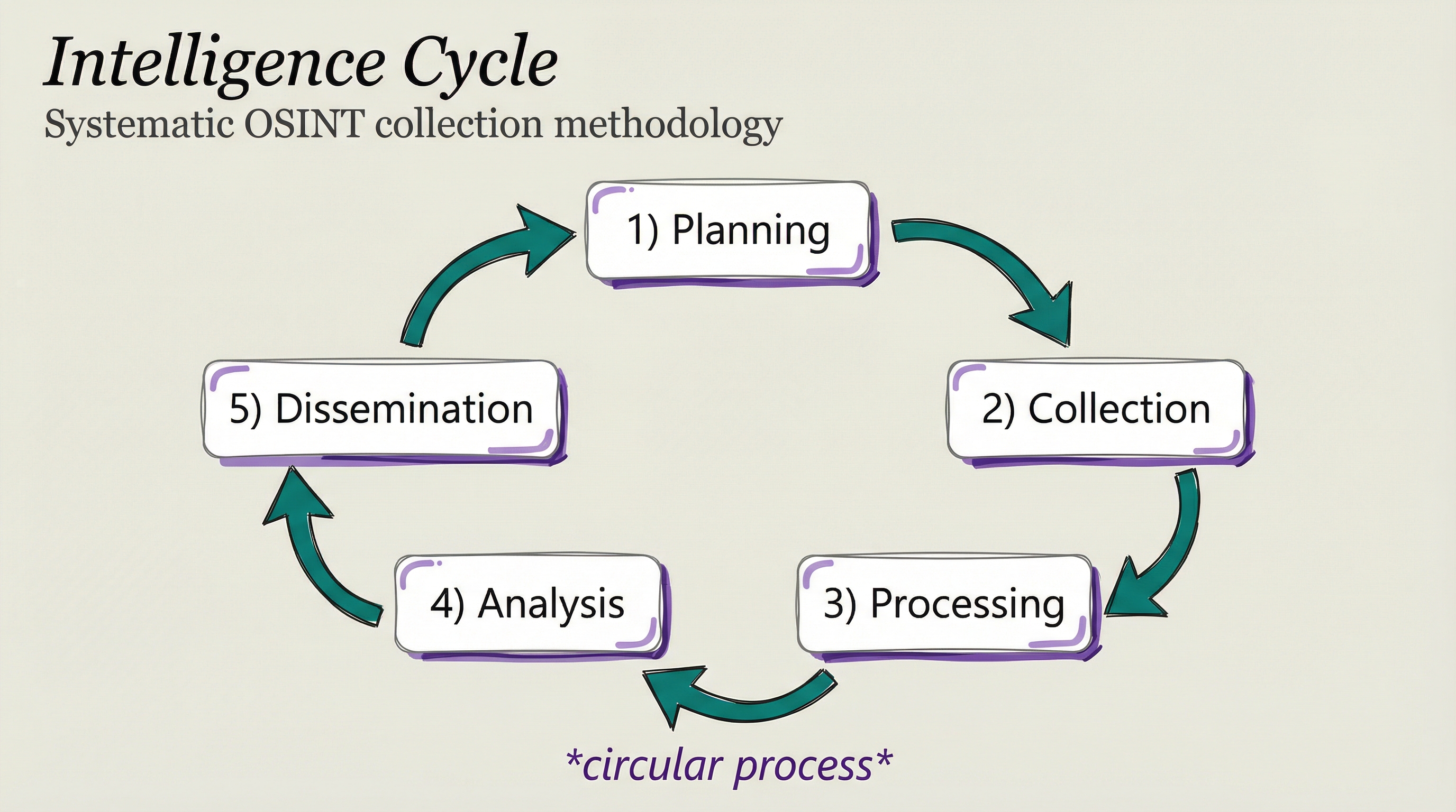 OSINT Intelligence Cycle